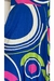 Imagem do Vestido Midi Estampado Mix Azul e Rosa Búzios