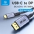 Cabo USB C para DisplayPort DP Bidirecional - loja online