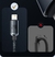 Kit 10 Cabos USB 2.4A para iPhone Design Translúcido
