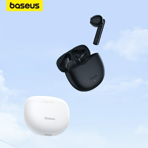 Baseus W12 Tws Fone De Ouvido Sem Fio Bluetooth 5.1 Verdadeiro Fones Sem Fio  Para Iphone 13 Pro Max Handsfree - Fones De Ouvido - AliExpress
