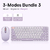 Kit Teclado e Mouse Sem Fio Bluetooth - comprar online