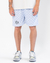 Mesh Short Soft Blue Monogram