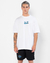 Remera Oversize CHROME LOGO 3D WHITE