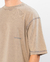 Signature Boxy Tee Washed Taupe en internet