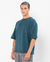 Signature Boxy Tee Green Petrol - comprar online