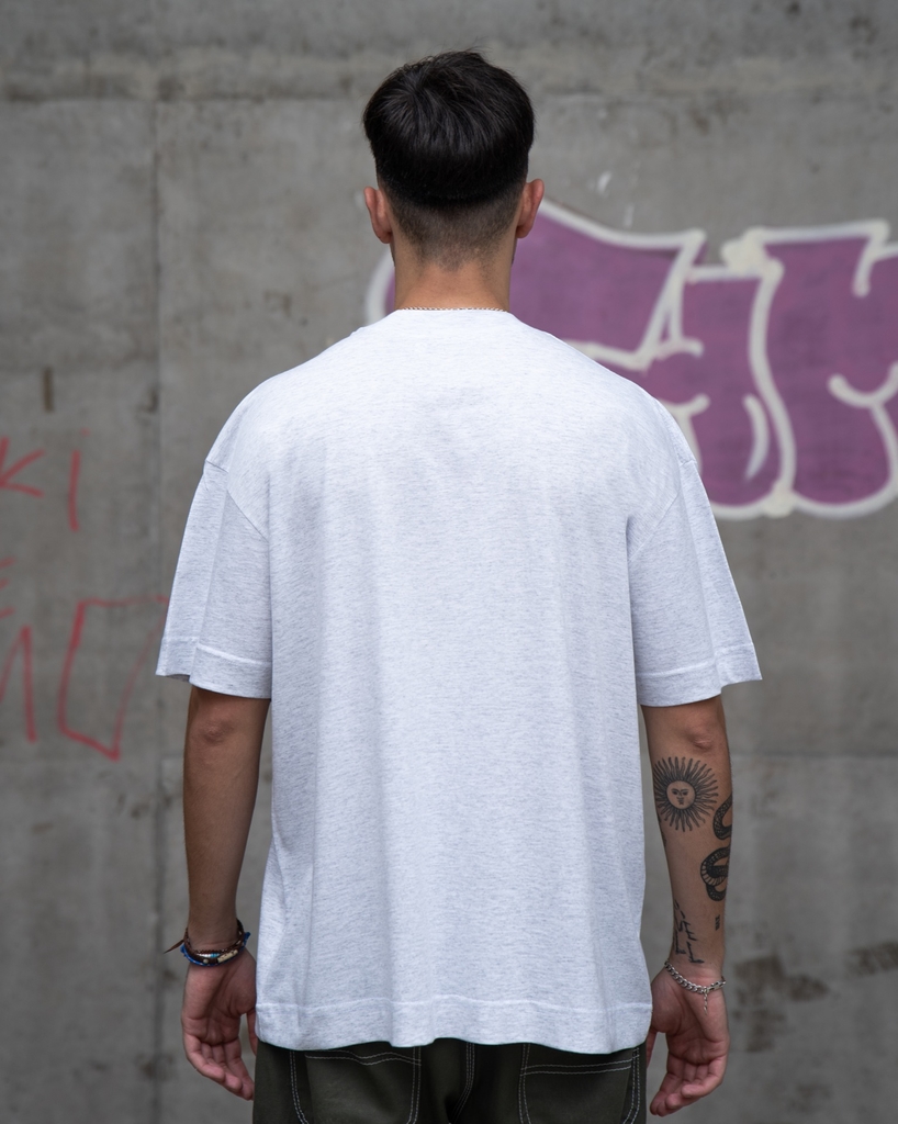 Remera Oversize Uni Grey Comprar en Barnes Industries