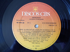 Barbra Streisand - Memories - Discos The Vinil