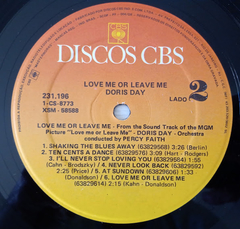 Trilha Sonora Filme - Love Me Or Leave Me (Doris Day) - Discos The Vinil