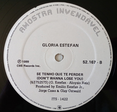 Gloria Estefan - Se Tenho Que Te Perder (Don't Wanna Lose You) - Discos The Vinil