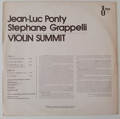 Jean Luc Ponty & Stephane Grappelli - Violin Summit - comprar online
