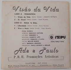 Ade E Paulo - Visão Da Vida (Rock'n Roll / Romântica) - comprar online