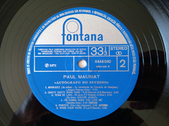 Paul Mauriat - Autógrafos De Sucesso - Discos The Vinil