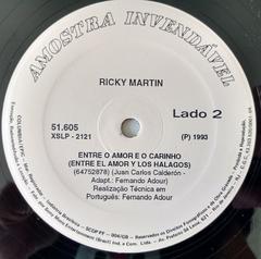 Ricky Martin - Entre O Amor E O Carinho - Discos The Vinil