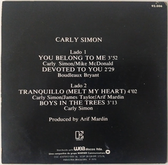 Carly Simon - You Belong To Me - comprar online