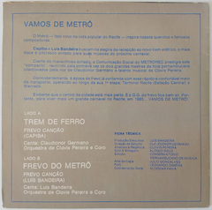 Capiba, Luís Bandeira, Claudionor Germano, Clóvis Pereira - Vamos De Metrô - Carnaval Do Recife 1985 - comprar online