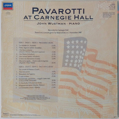 Luciano Pavarotti - Pavarotti At Carnegie Hall - comprar online