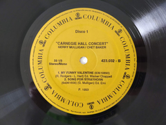 Imagem do Gerry Mulligan & Chet Baker - Carnegie Hall Concert