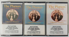The Platters – 40 Famous Records - Collector's Treasury - Cassetes 1, 2 e 3