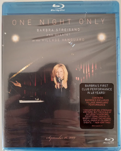 Barbra Streisand – One Night Only: Barbra Streisand And Quartet Live At The Village Vanguard