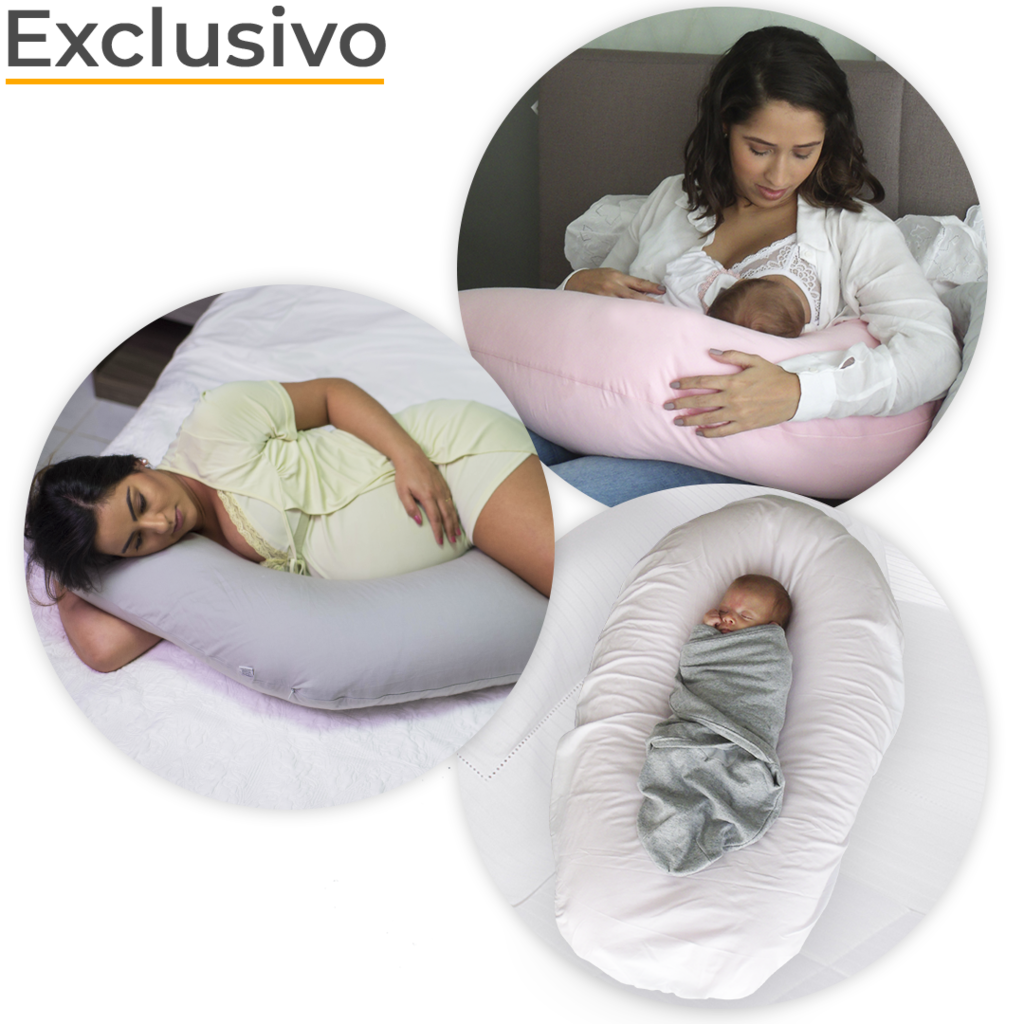 Almofadas para Gestante Almofada De Gravidez Em Forma De U, Travesseiro De  Maternidade De Corpo Inteiro, Travesseiro De Corpo De Gravidez Destacável