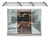 Toldo Policarbonato Alveolar Win Home 4,5 Metro X 1m Cristal