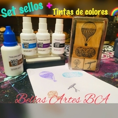 Sello Madera GR ¨Baby Ovejita¨4.7 x 4.7 cm - Bellas Artes BA