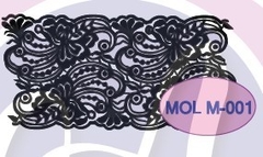 Molde Encaje flexible. 7x4 cm Cód: MOLM-001