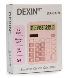 Calculadora Escritorio Rosa Cod: DX837 , Dexin CL - tienda online