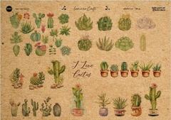 lamina Craft ¨ Cactus ¨ COD: Mod 014 , Koki