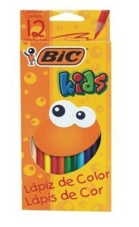 Lapices de colores Bic Kids x12 u