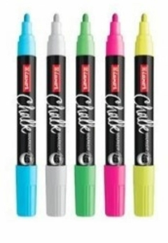 Kit de Marcadores Tiza x5, Chalk Pen Vidrio. Luxor - comprar online