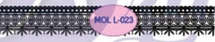 Molde Puntilla Flexible 4x25 cm , Cód: Mol L 023 , A. Laser