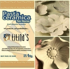 Pasta Ceramica Sin Horno x 1 kg . TTS