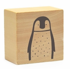 Sello Madera GR ¨Baby Pingüino¨ 4.7 x 4.7 cm