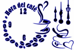 Stencil ¨Hora del Café¨ 20x30, Cód: STE 28 . TITINA´S - comprar online