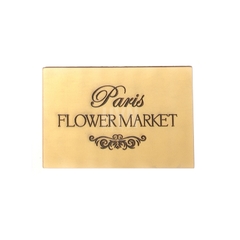 Placa Vintage "Flower Market¨ Cód: SV 003 , HYN