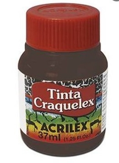 Tinta Craquelex, Craquelador con tono ¨Marrón¨ x 37 ml , Acrilex