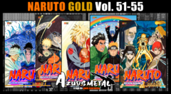 Kit Naruto Gold - Vol. 51-55 [Mangá: Panini]