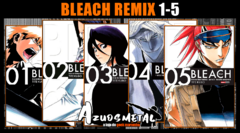 Kit Bleach Remix - Vol. 1-5 [Mangá: Panini]