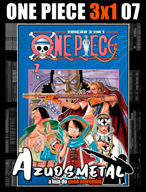 One Piece 3 Em 1 Mangá Vol. 2 Nova Coleção em Português - Mangá - Magazine  Luiza