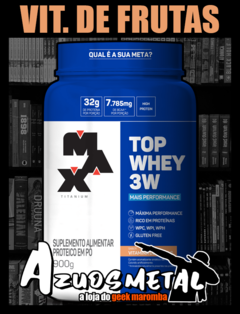 Top Whey Protein 3W - 900g [Max Titanium] - comprar online