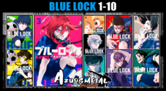 Kit Blue Lock - Vol. 1-10 [Mangá: Panini]