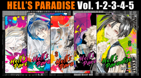 Kit Hell's Paradise - Vol. 1-13 (Coleção Completa) Mangá: Panini