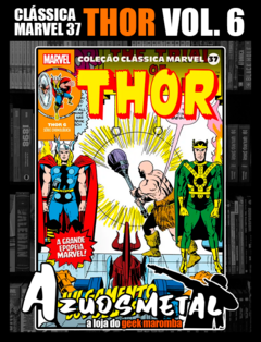 Coleção Clássica Marvel 37: Thor - Vol. 6 [HQ: Panini]