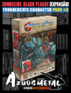 Zombicide: Black Plague - Thundercats Character Pack 3 (Expansão) - Jogo de Tabuleiro [Board Game: Galápagos]