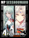 Marca-Páginas: Sesshomaru (Inuyasha) [Azuosmetal]