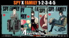 Kit Spy X Family - Vol. 1-5 [Mangá: Panini]