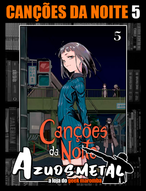 Mangá Call of the Night Canções da Noite Panini - Revista HQ