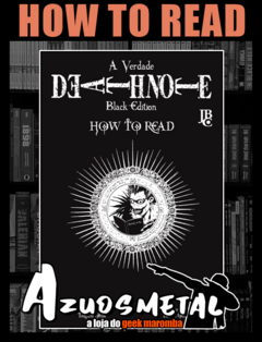 Death Note - Black Edition - How To Read [Mangá: JBC] - comprar online