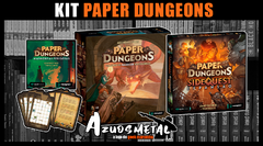 Kit Paper Dungeons - Jogo de Tabuleiro [Board Game: MeepleBR]